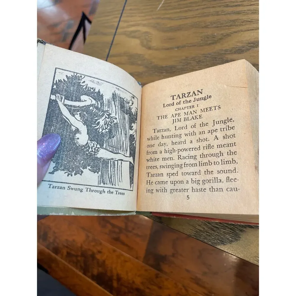 1946 Tarzan Lord of the Jungle Better Little Book Whitman Edgar Rice Burroughs